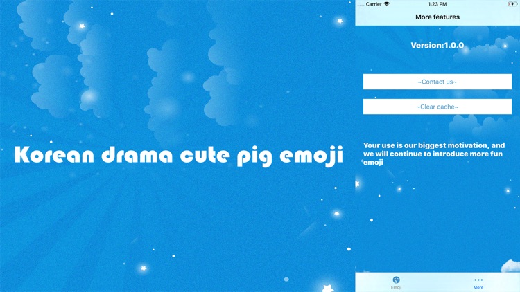 Korean drama cute pig emoji