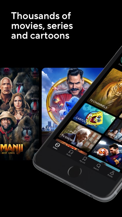 MEGOGO - TV, Movies, Audiobook screenshot-0