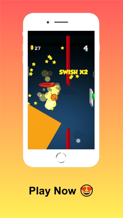 Flappy Basketball - Flick Tap