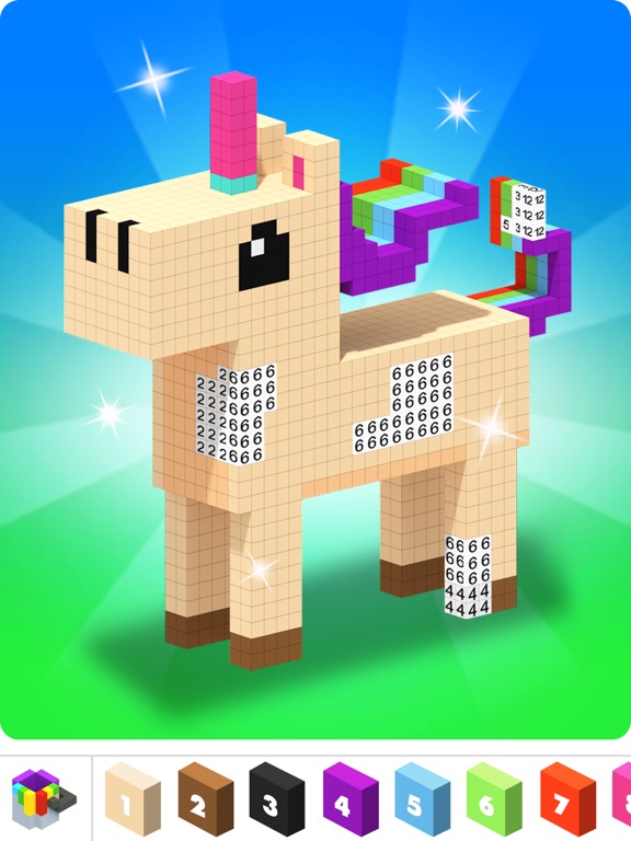 Voxly Color By Number App voor iPhone, iPad en iPod touch AppWereld