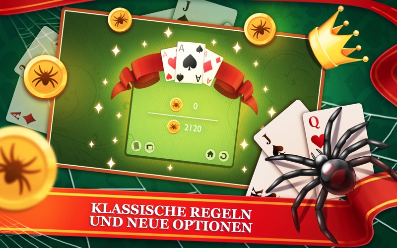 Spider Solitär Box Kartenspiel für Windows Pc 10,8,7 und Mac (Deutsch ...