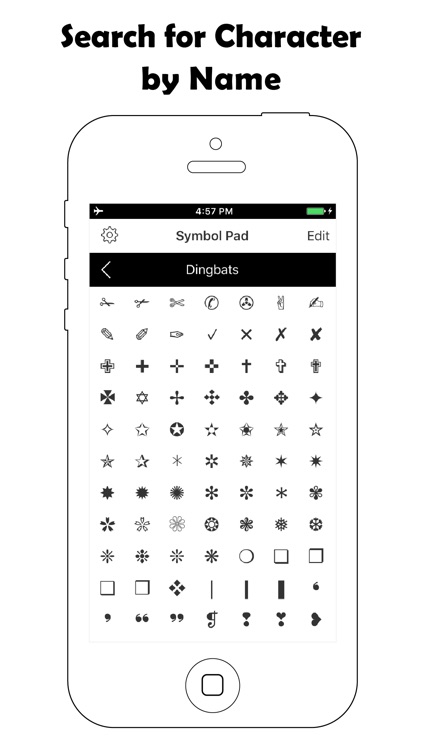 Symbol Keyboard-Character Pad