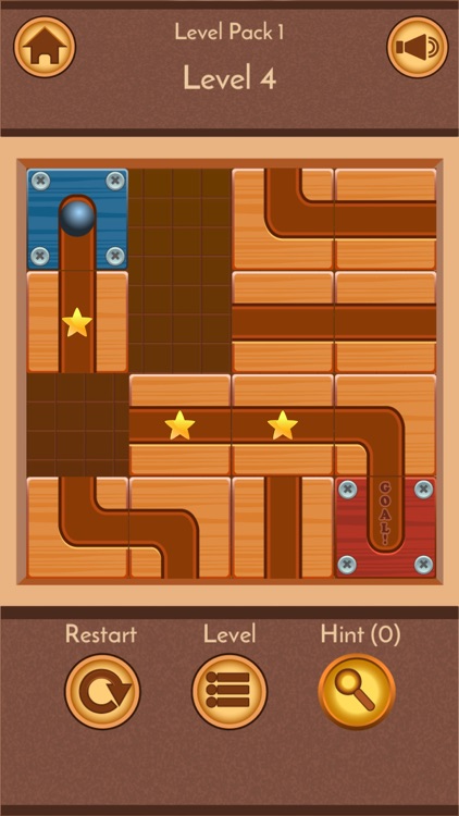 Save The Ball, Wooden Maze screenshot-6