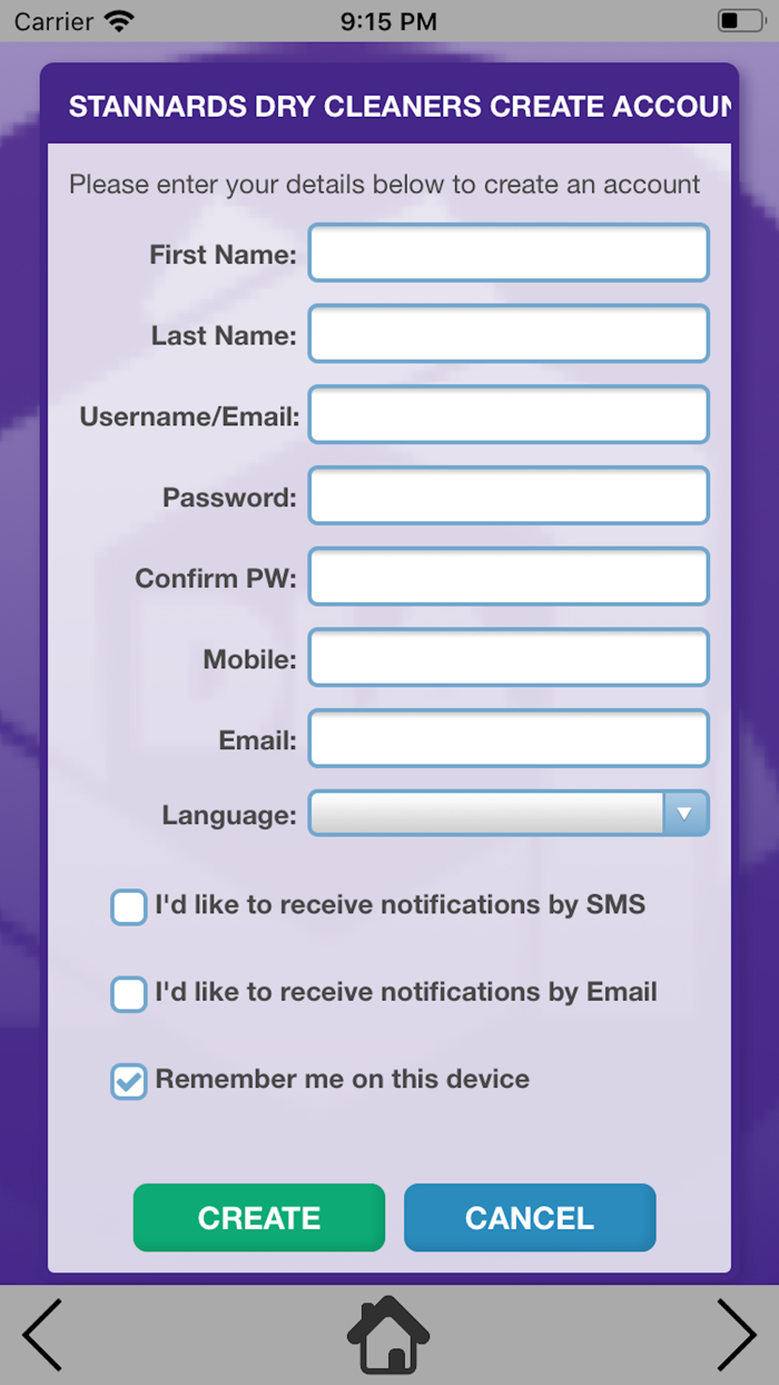 Stannards dry cleaners