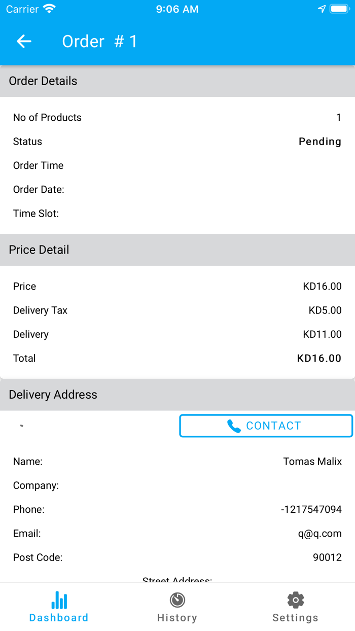 LTGulf Store Delivery