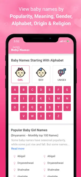 Game screenshot FirstCry Baby Names Finder hack