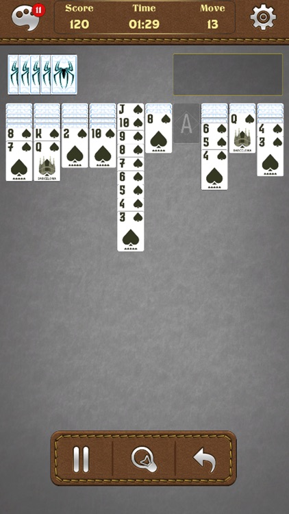 Spider Solitair Card screenshot-3