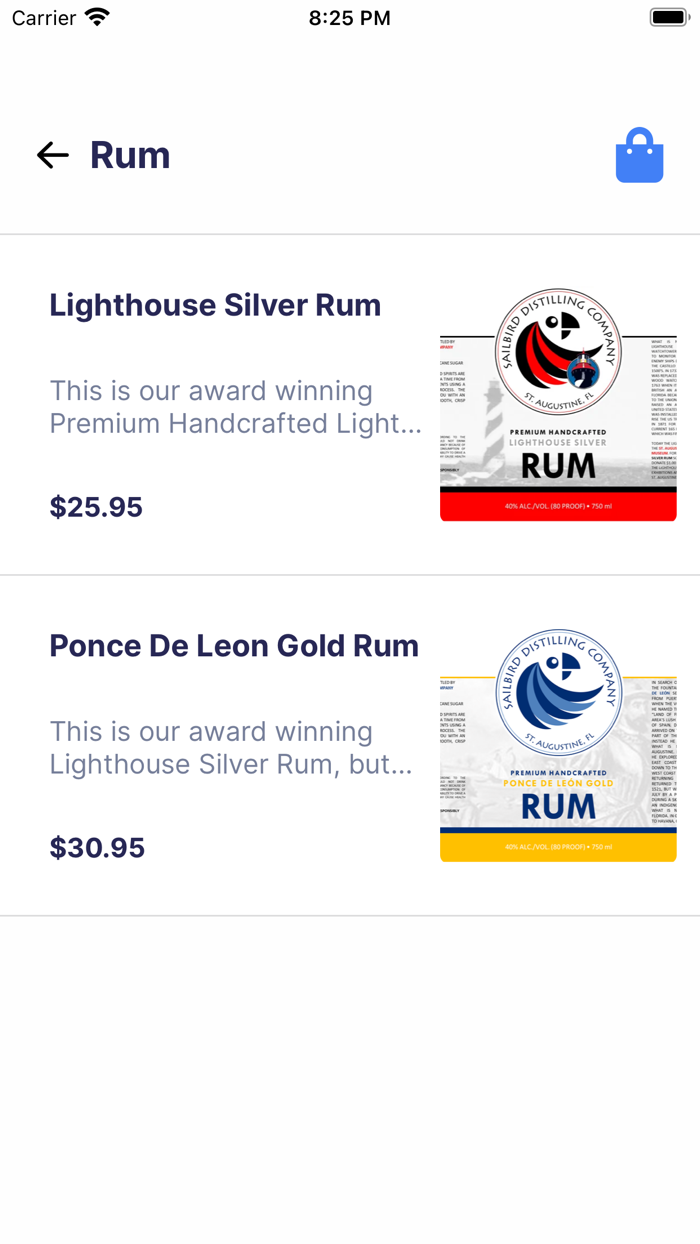 Sailbird Distilling Compnay