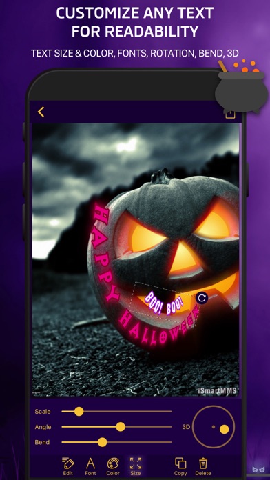Halloween Cards Maker screenshot 3