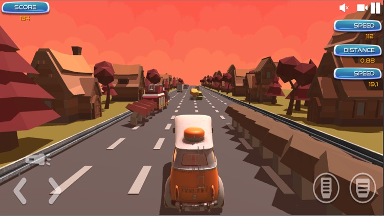 Traffic Cars & Fruits