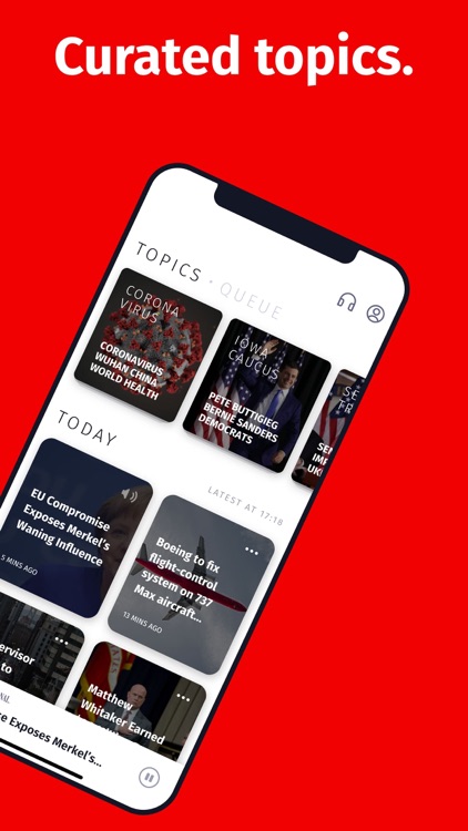 Genko: Audio news stories screenshot-3
