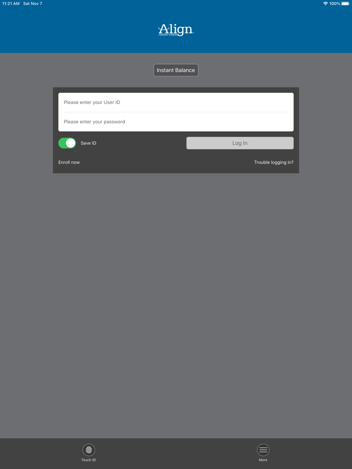 Align Credit Union Mobile App