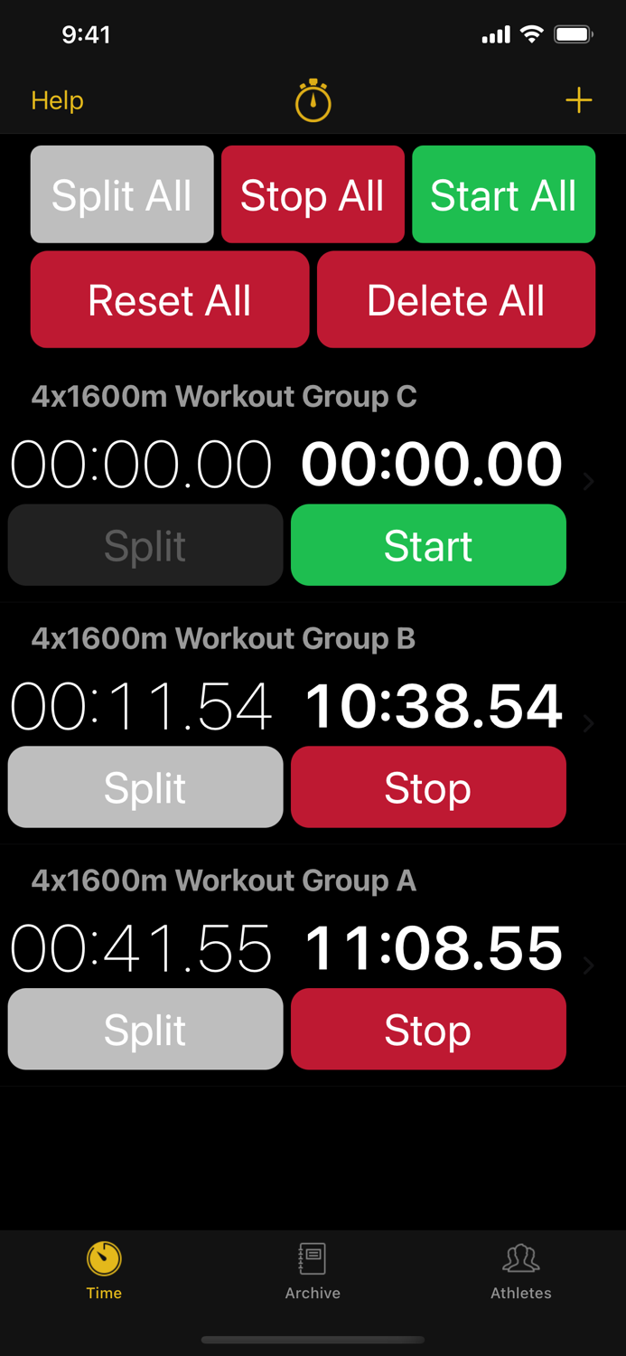 Synchro Stopwatch