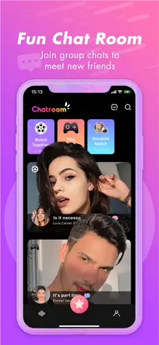 Imágen 3 VJOY-Anonymous Live Video Chat iphone