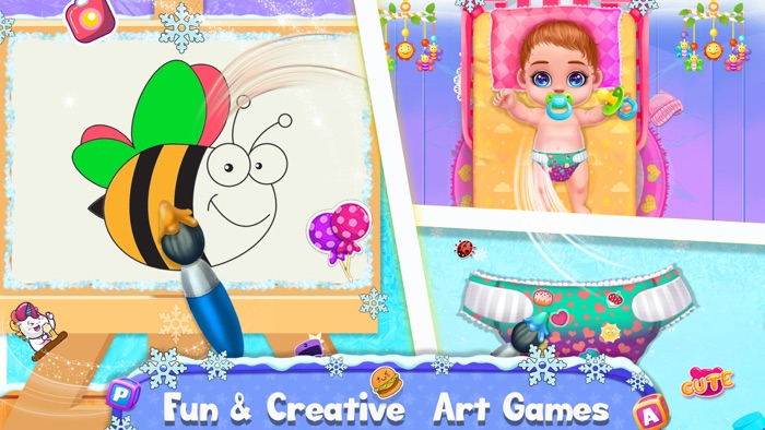 氷 王女 ママ ＆ 赤ちゃん ケア