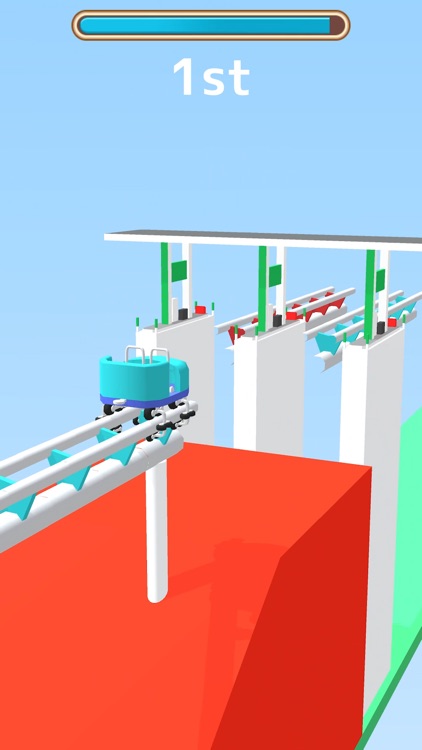 Roller Coaster Race 3D screenshot-3