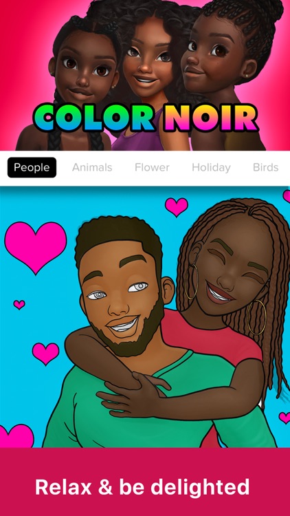 Download Color Noir: Coloring Art Games by Henry Heisenberg Apps, LLC