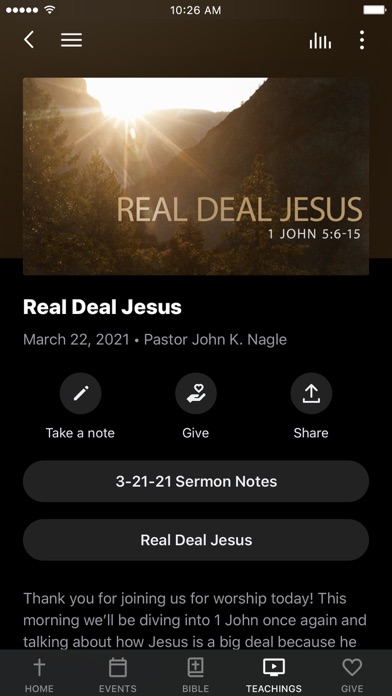 NCFF Church App screenshot 3