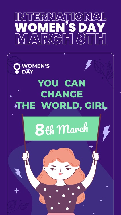 Women's Day Stickers!