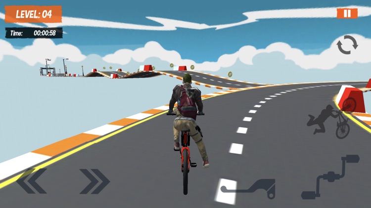 BMX Mega Ramps Stunt Race Game