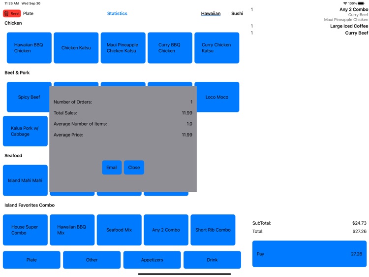 HBBQ & Roll POS screenshot-3