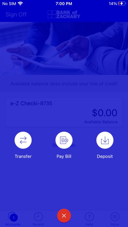 Bank of Zachary Mobile screenshot-3