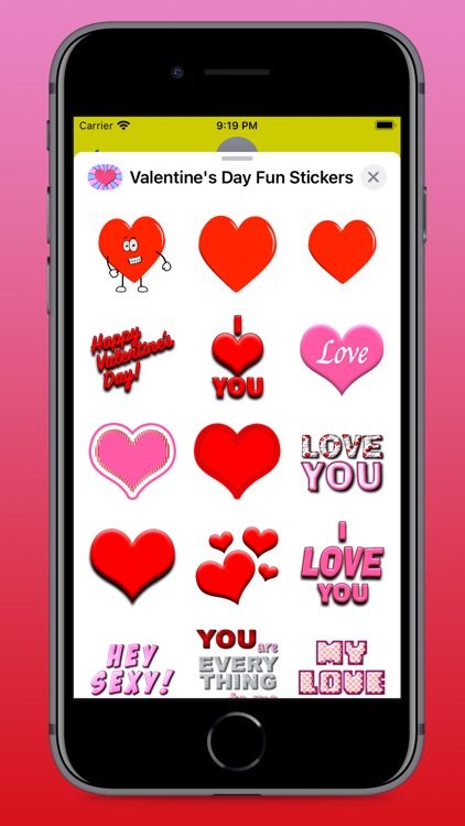 Valentine's Day Fun Stickers