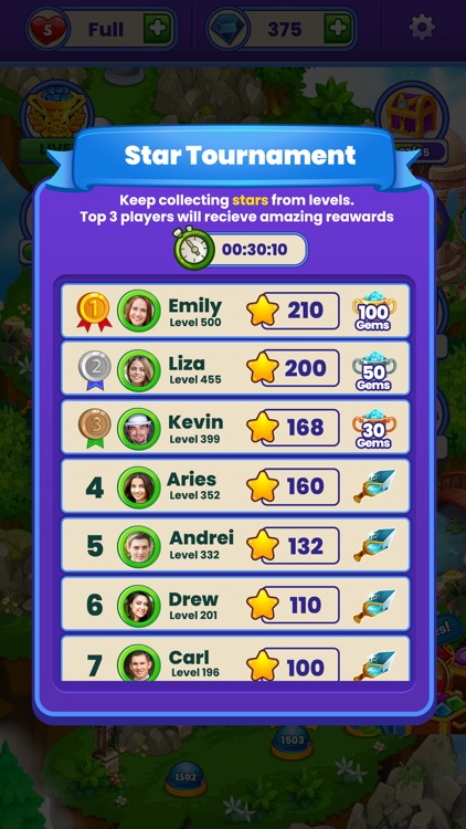 Gem Blast Match-3 Jewel Crush