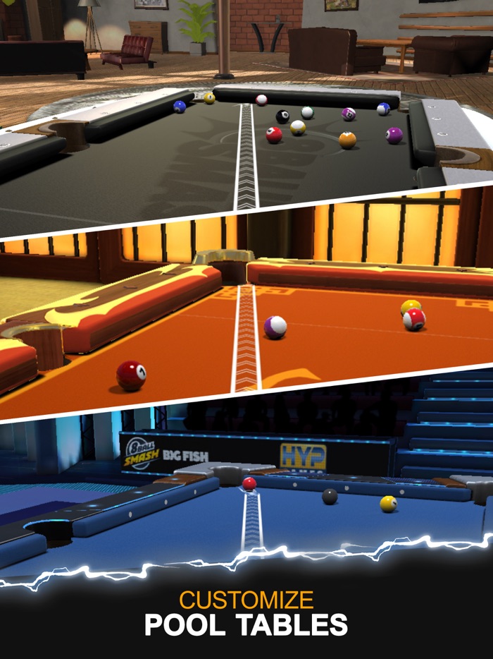 8 Ball Smash Multiplayer Pool