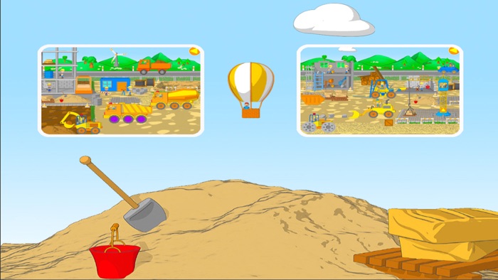 Wimmelbuch Auto und Bagger