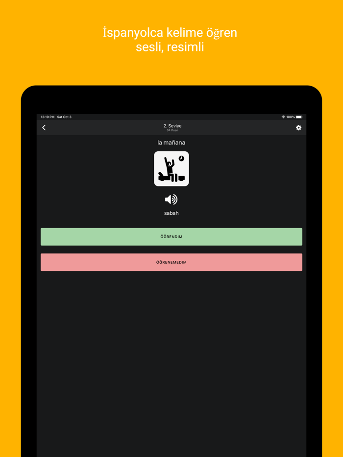 İspanyolca Kelime Kartları