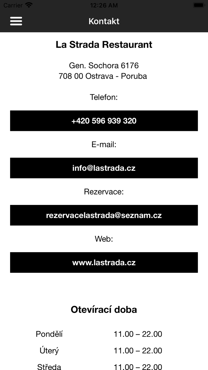 Restaurant La Strada