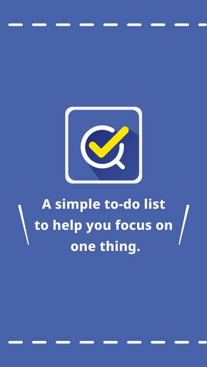 Simple To-Do List - Focus On!