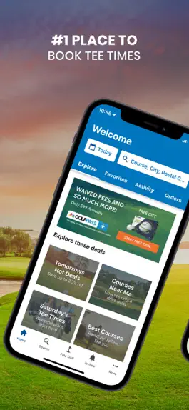 Game screenshot GolfNow Book TeeTimes Golf GPS mod apk