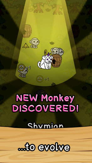 Monkey Evolution Merge for iPhone - APP DOWNLOAD