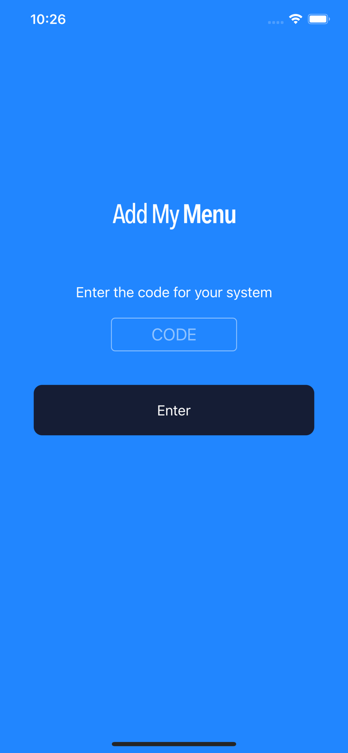 Addmymenu