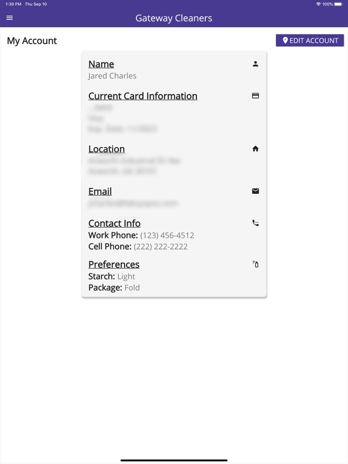 Fabricare Customer Gateway