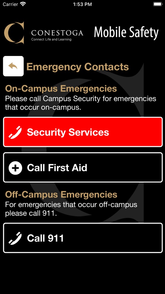 【图】Conestoga Mobile Safety(截图2) 【图】Conestoga Mobile Safety(截图2)