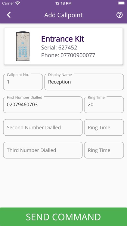 COMMTEL Optimus Kit One screenshot-3