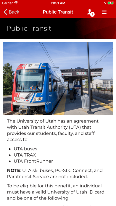 MobileU - University of Utah screenshot 4