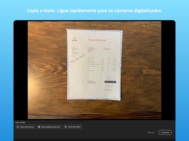Adobe Scan Pdf Scanner E Ocr Na App Store