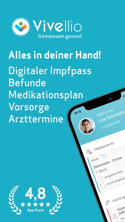 Vivellio Impfpass & Gesundheit