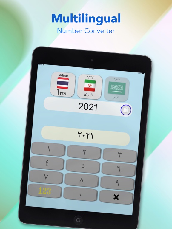 Multilingual Number Converter screenshot 2