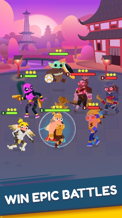 Heroes Battle:Auto-Battler RPG screenshot-3