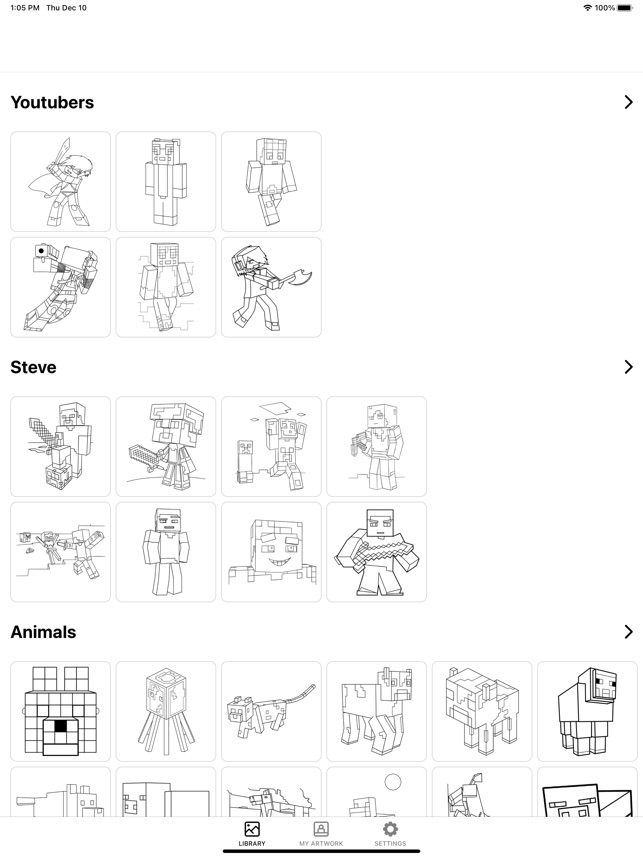 Minecolor Minecraftのカラーリング をapp Storeで