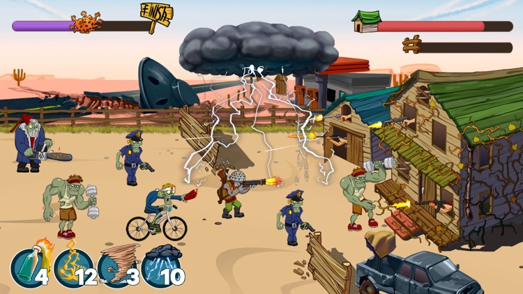 Zombies Ranch. Defense games