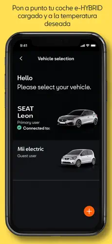 Screenshot 6 SEAT CONNECT App iphone