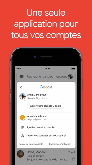 Gmail – la messagerie Google Gmail – la messagerie Google