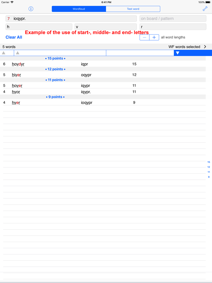 Dansk Words Finder Wordfeud
