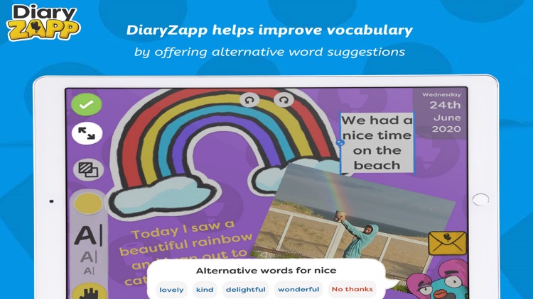 DiaryZapp - Journal for Kids screenshot-4